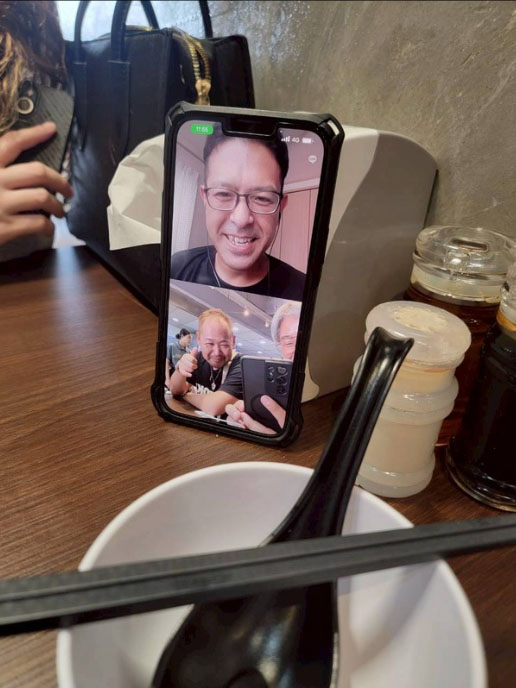 オンラインでのサポート様子2