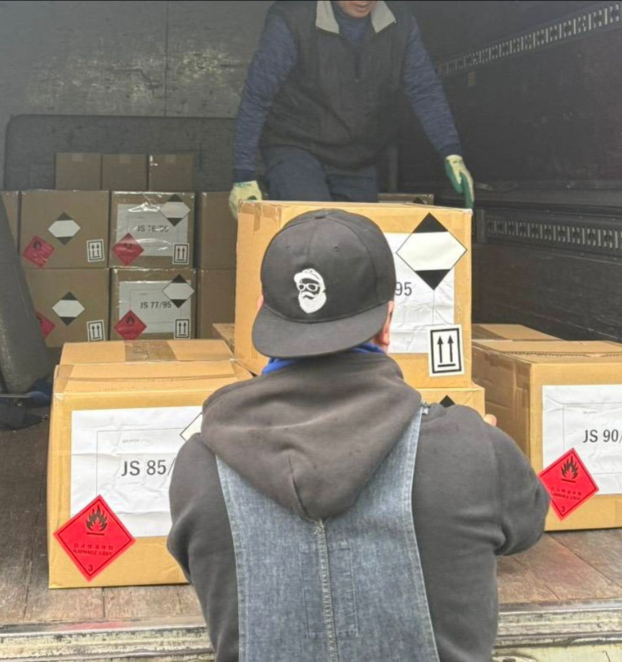 SPPF塗料海外へ２回目の輸出