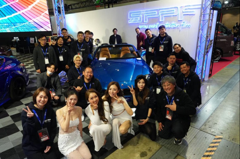 東京オートサロン2026　SPPFブースを応援